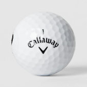 Owl-Symbol Schwarz Golfball (Logo)