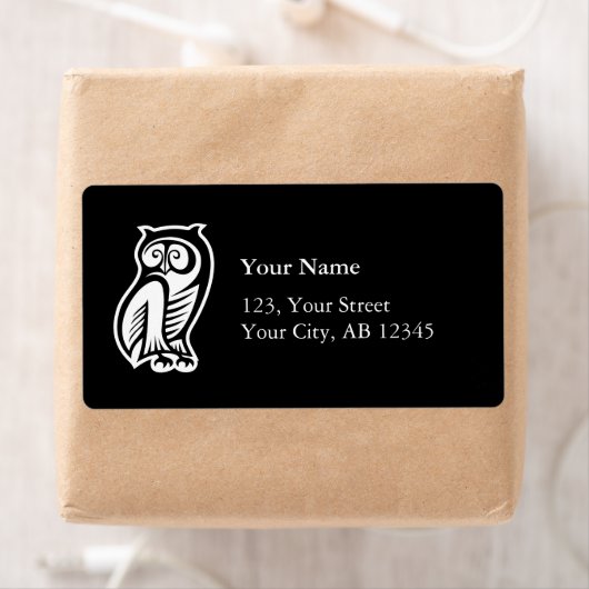 Owl Symbol Weiß (Insitu)