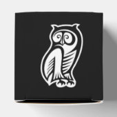 Owl Symbol Weiß Geschenkschachtel (Oben)