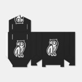 Owl Symbol Weiß Geschenkschachtel (Ungefaltet)