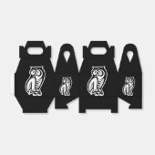 Owl Symbol Weiß Geschenkschachtel (Ungefaltet)