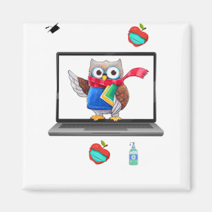 Owl Teacher Class 2021 Magnet