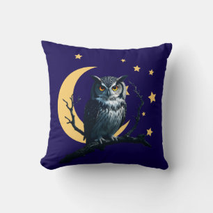 Owl Throw Kissen