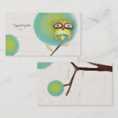 Owl Tree Business Card Visitenkarte (Vorne/Hinten)