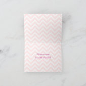 Owl Twin Girls - Custom Danke Card (Innenseite)
