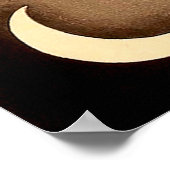 Owl und Crescent Moon Ohara Koson 1926 Poster (Ecke)