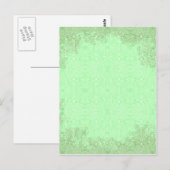 Owl und Firefrefly Lace Postkarte (Vorne/Hinten)