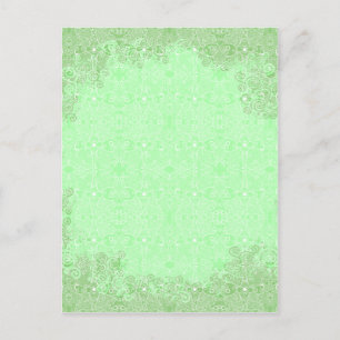 Owl und Firefrefly Lace Postkarte