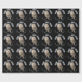 Owl: Und nur mit wem denkst du, dass du redest? Geschenkpapier (Flach)