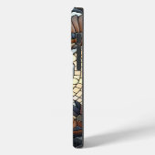 Owl und Wolf Mosaic Ai Art Case-Mate iPhone Hülle (Rückseite / Links)