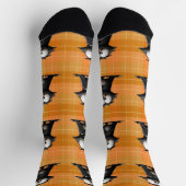 Owl Vampir Halloween Socken (Oben)