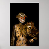 Owl von Johannes Stötter Poster (Vorne)