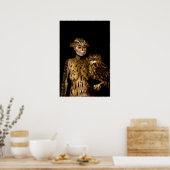 Owl von Johannes Stötter Poster (Küche)