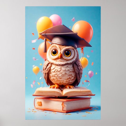 Owl Wear Abschluss Poster (Vorne)