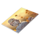 Owl Wild Bird Animal Tranquile Friedlich Notizblock (angewinkelt)