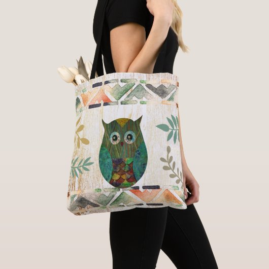 Owl Wisdom Stammmotif Tasche (Von Nahem)