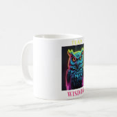 "OWL WISDOM TEAM" KAFFEETASSE (Vorderseite Links)