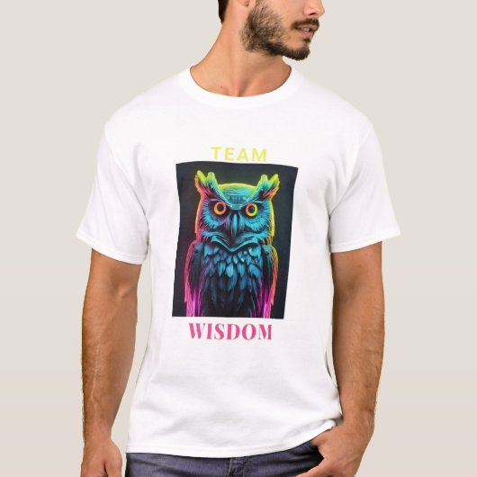 "OWL WISDOM TEAM" T-Shirt (Vorderseite)