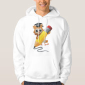 Owl Writing Hoodie (Vorderseite)