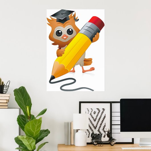 Owl Writing Poster