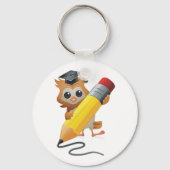 Owl Writing Schlüsselanhänger (Vorderseite)