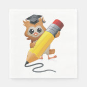 Owl Writing Serviette (Vorderseite)