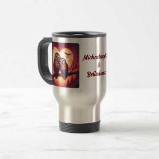 Owl You Need is Liebe - Personalisierte Travel Mug Reisebecher