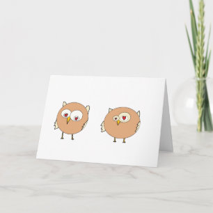 Owl You Need is Love Card Feiertagskarte