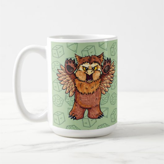 Owlbear Kaffeetasse (Links)