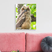 Owlet Leinwanddruck (Insitu (Wohnzimmer))