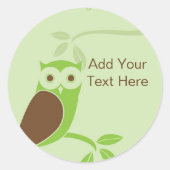 Owlet Tree Sticker (Vorderseite)