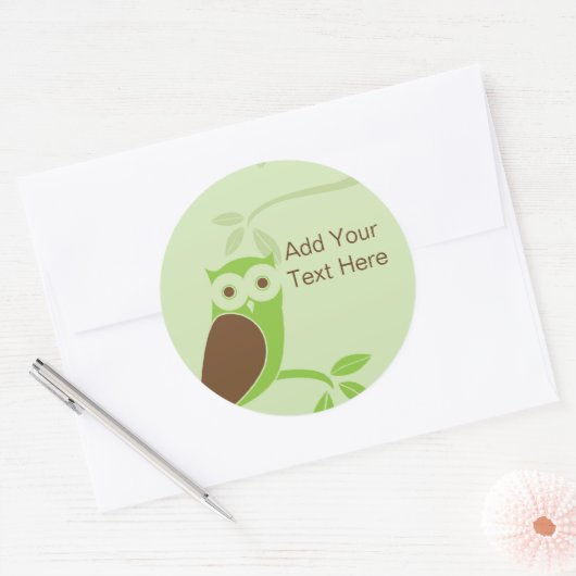 Owlet Tree Sticker (Umschlag)