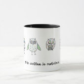 Owlicious Kaffee-Tasse Tasse (Zentrum)