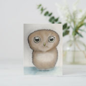 Owlie Postcard Postkarte (Stehend Vorderseite)
