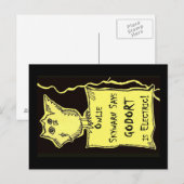 Owlie Skywarn sagt ... Postkarte (Vorne/Hinten)