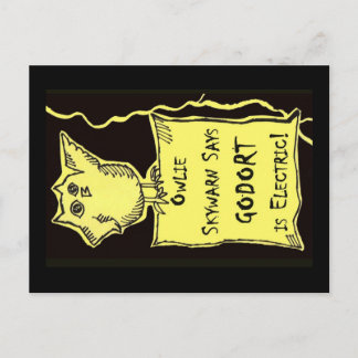 Owlie Skywarn sagt ... Postkarte