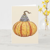 Owlkin Grußkarte Karte (Gelbe Blume)