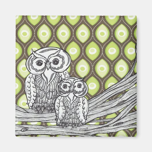 Owls 11 Magnet (Vorne)
