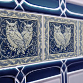 Owls Arts & Crafts Wall Decor Fliese