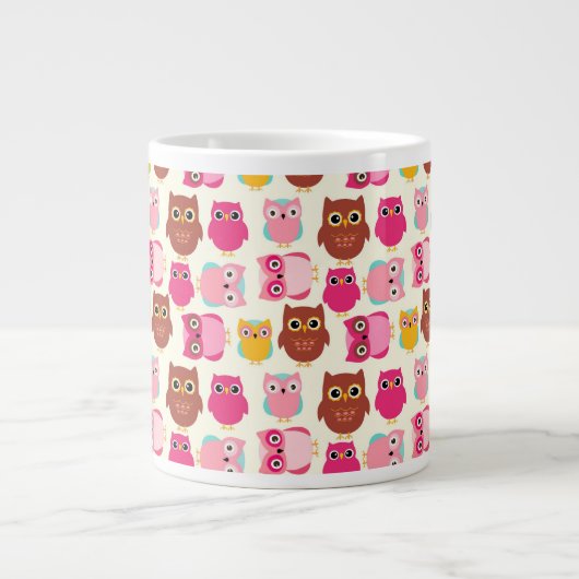 Owls auf welche Weise Jumbo-Tasse (Vorderseite)