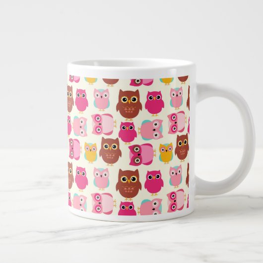 Owls auf welche Weise Jumbo-Tasse (Rechts)