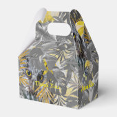 Owls - Blätter der Pflanze in Grau/Gelb 2021 Geschenkschachtel (Rückseite)