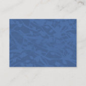 Owls, Blue & Beige Bar Mitzvah RSVP Card Hinweiskarte (Rückseite)