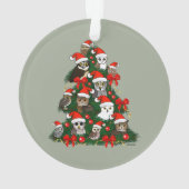 Owls Christmas Tree Ornament (Rückseite)