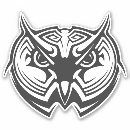 Owls der Stammtiere Aufkleber (Vorderseite)