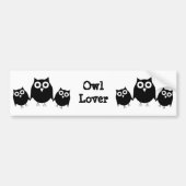 Owls Design Autoaufkleber (Vorne)