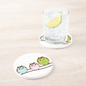 Owls Drink Untersetzer (Seite)