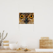 Owls Eyes Poster (Küche)