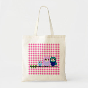 Owls Family Bag Tragetasche