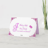 Owls Family Birthday Card Karte (Rückseite)